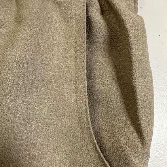 NWOT M Collection Plus Size Elastic Waist Khaki Pull On Dress Pants - Size 22 - Picture 7 of 10